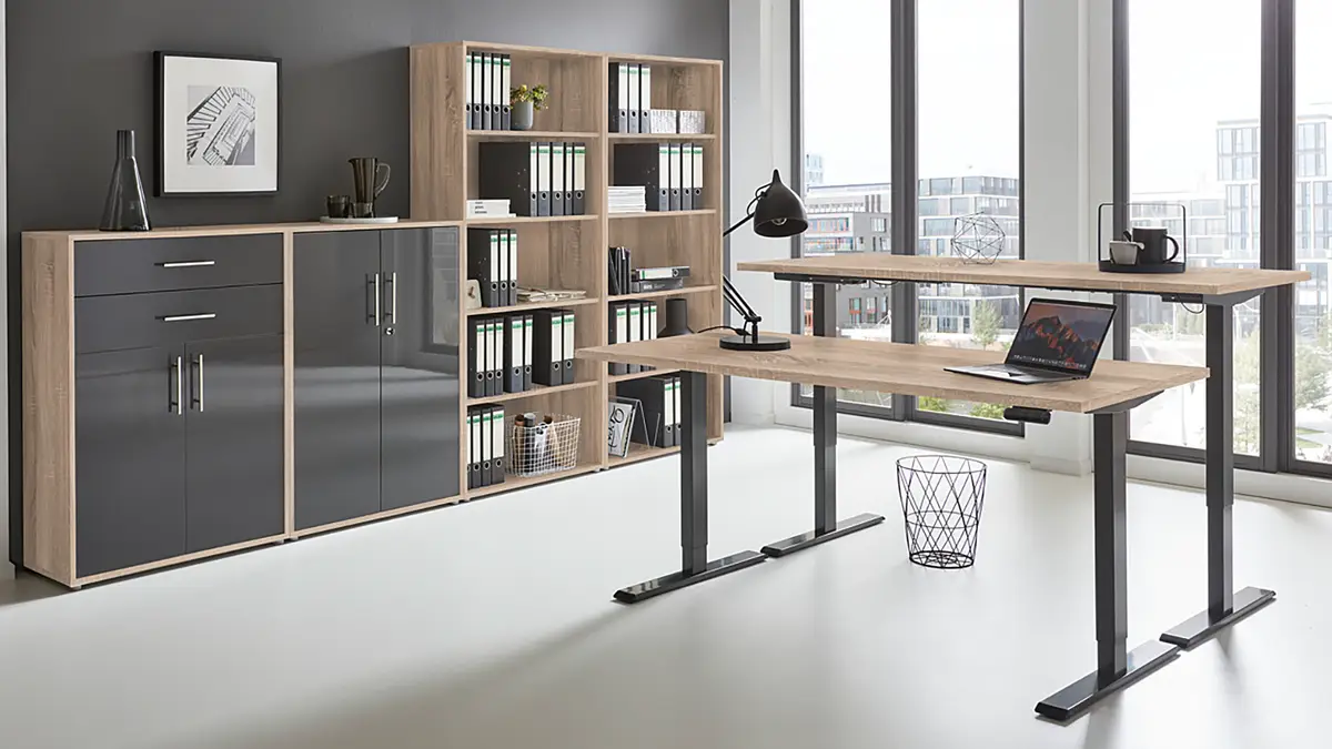 Büro-Set 5-teilig Set D | Braun