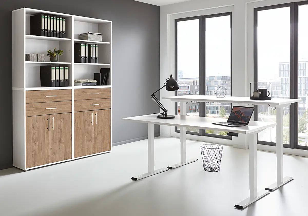 Büro-Set 5-teilig Set B | Holztöne