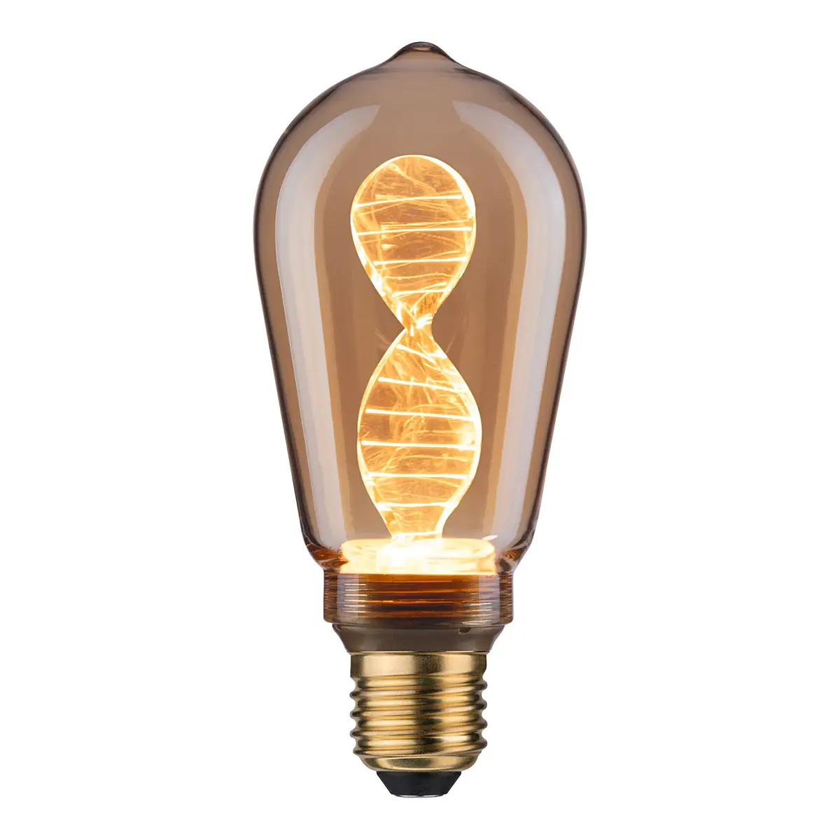 LED-Leuchtmittel Inner Glow Helix Typ C | Gold