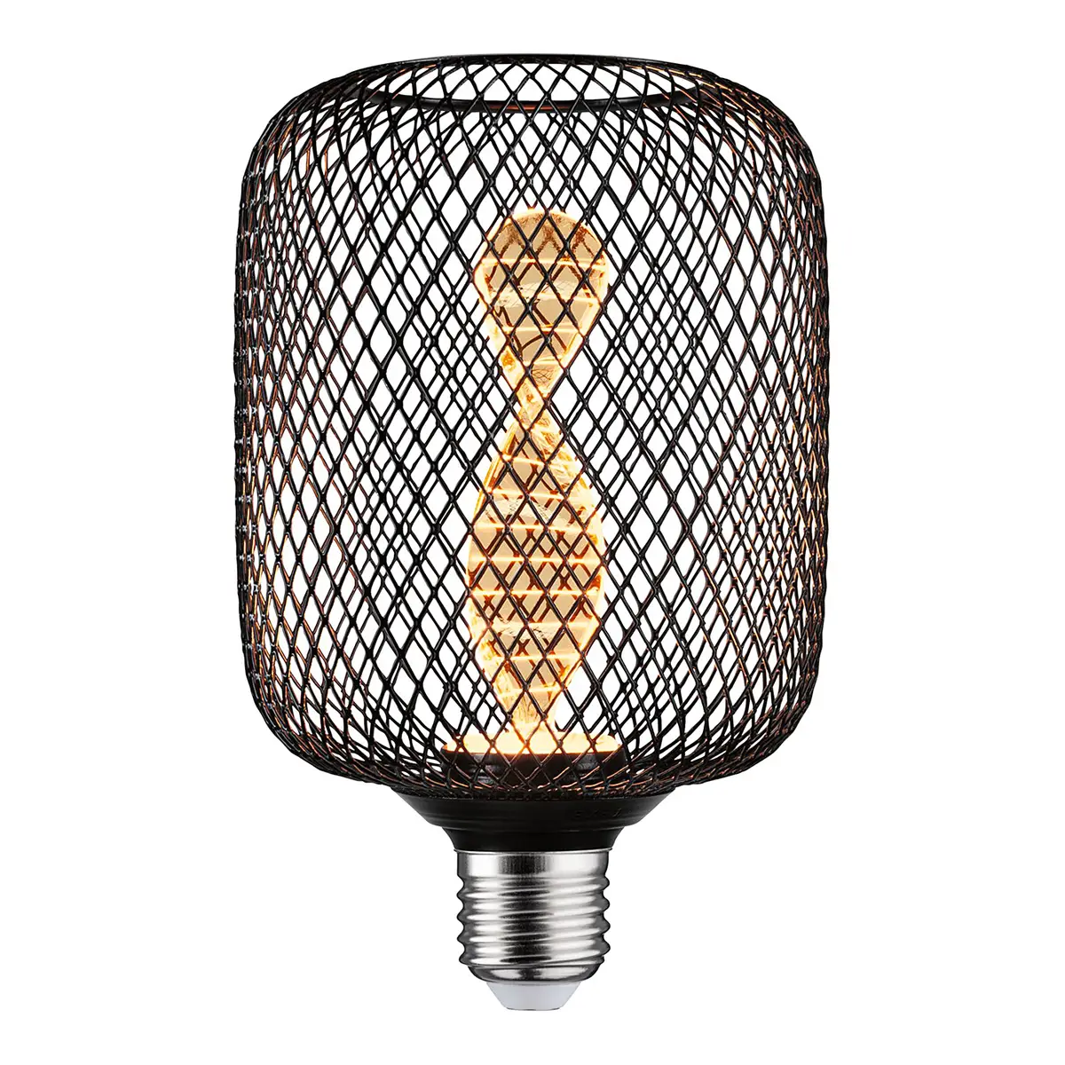 LED-Leuchtmittel Glow Zyl Helix | Schwarz