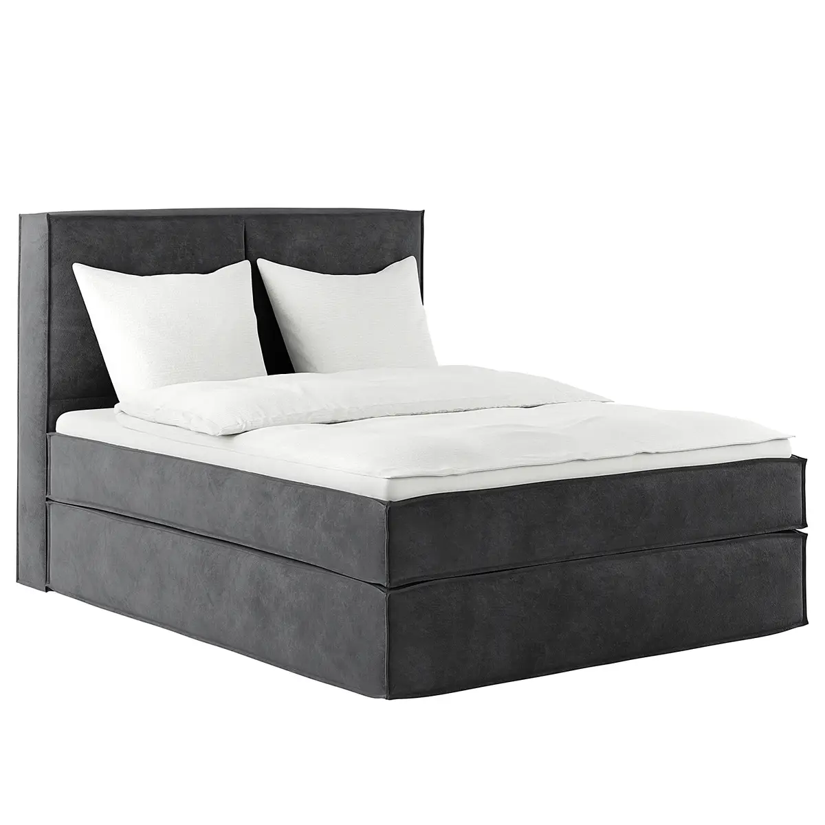 Premium Boxspringbett Kinx | Grau