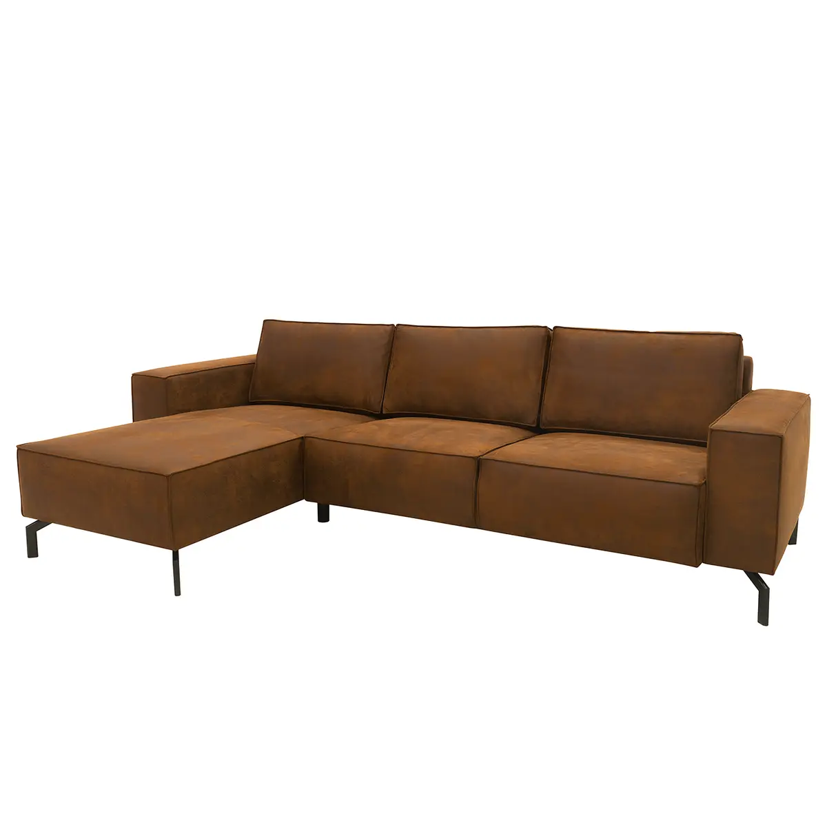 Ecksofa Durgen | Braun