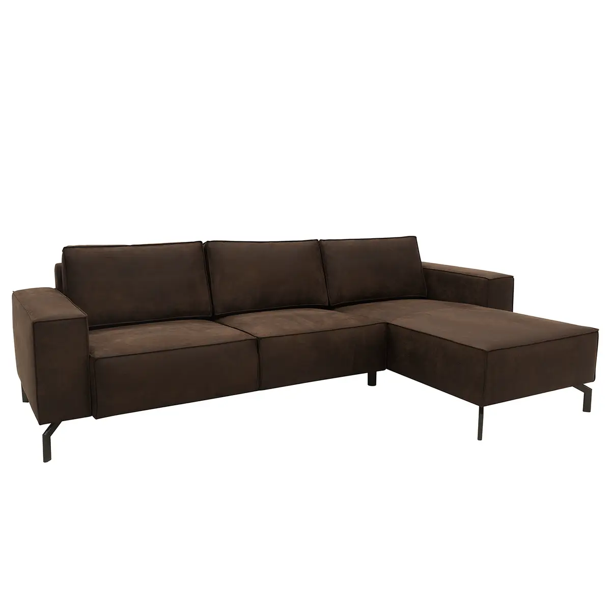 Ecksofa Durgen | Braun