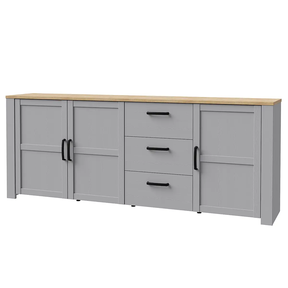 Sideboard Vassia | Grau