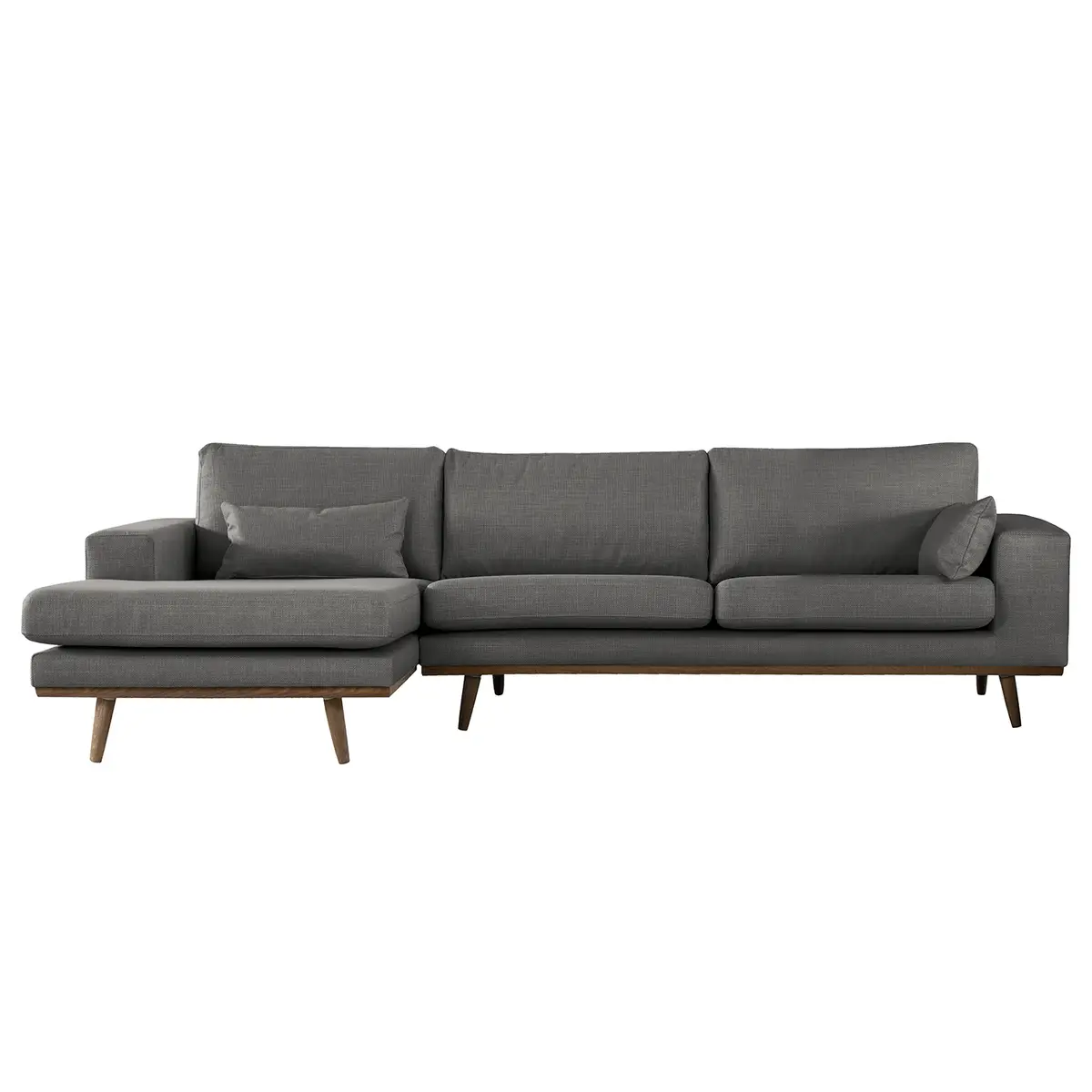 Ecksofa Otrera | Grau