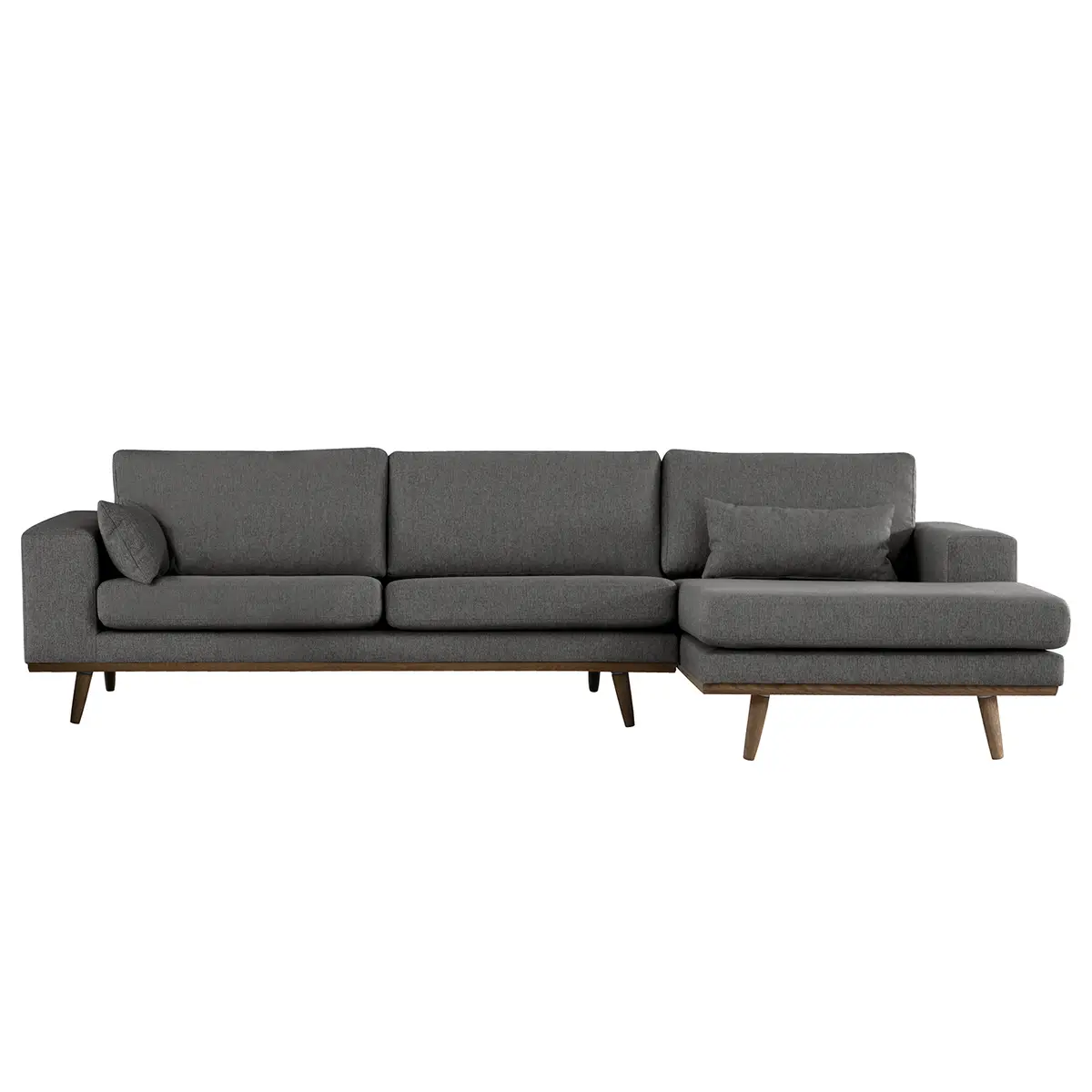 Ecksofa Lark | Grau