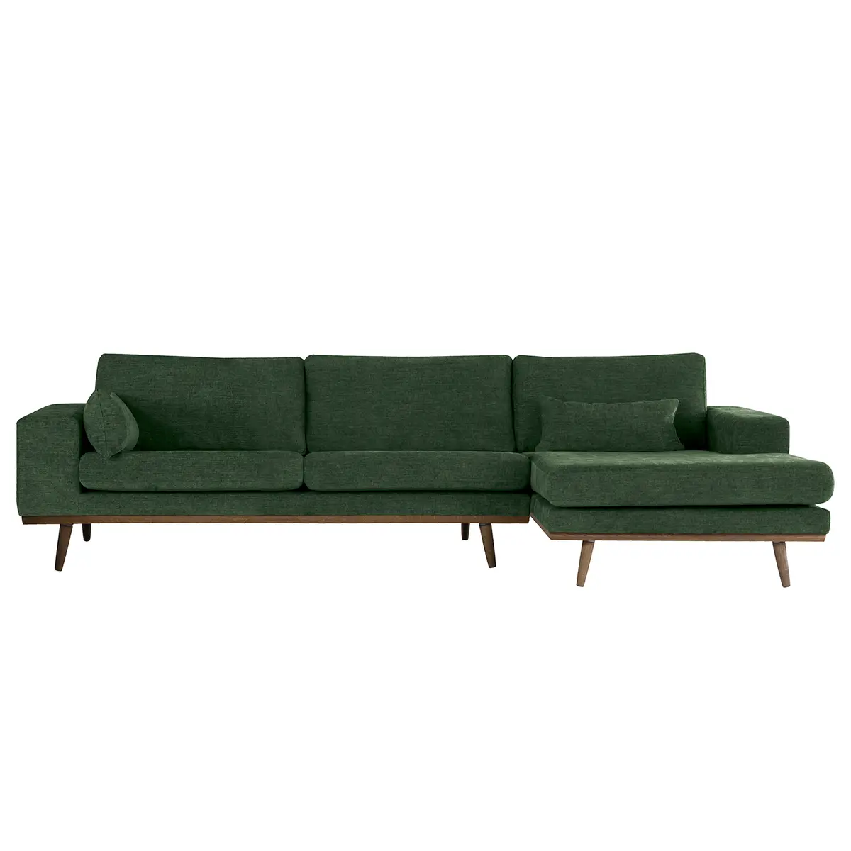 Ecksofa Cieli | Grün
