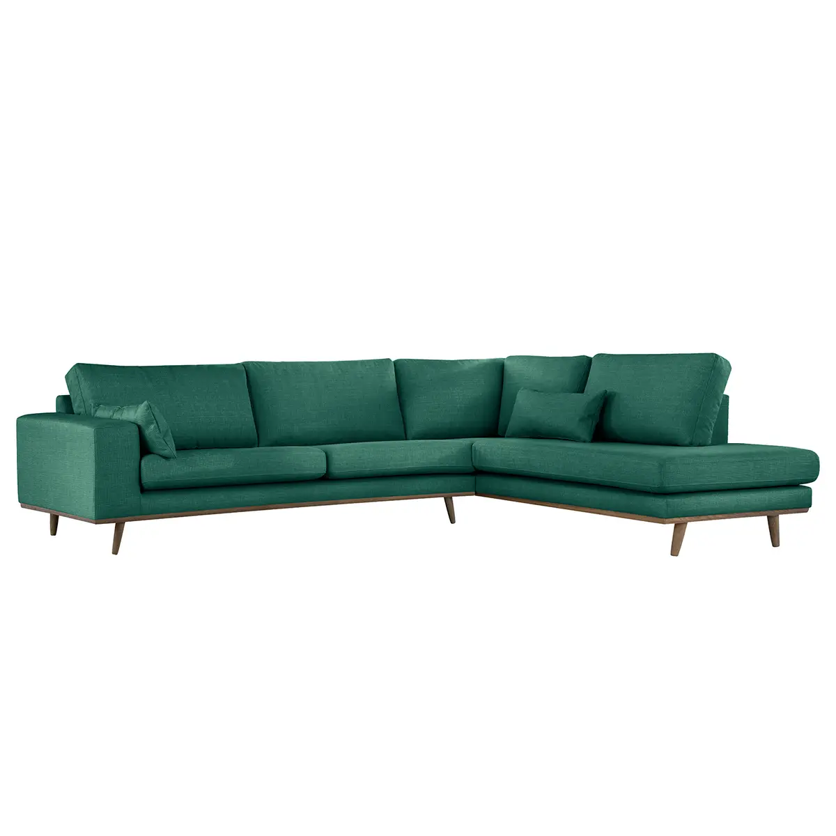 Ecksofa Otrera | Grün