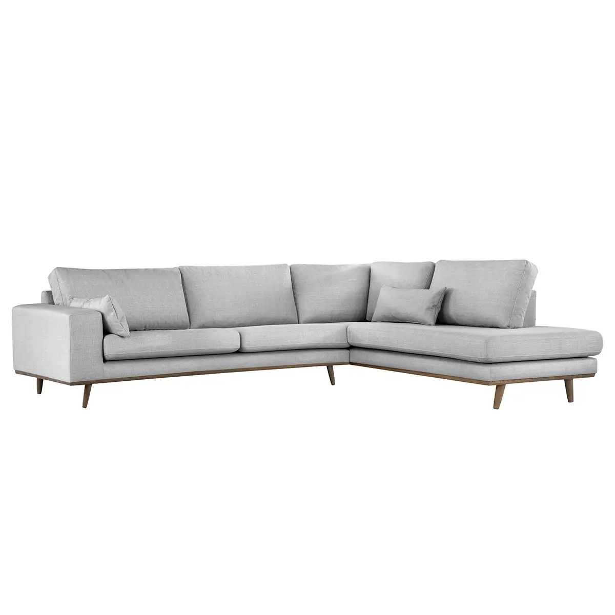 Ecksofa Otrera | Grau