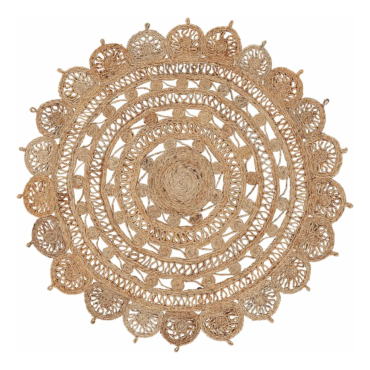 Juteteppich Cate | Beige