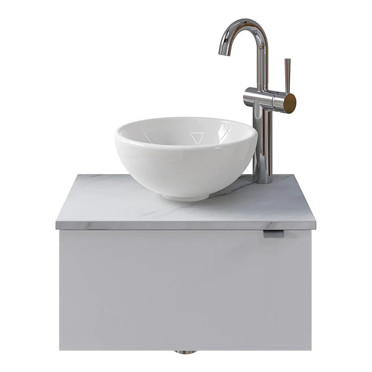 Waschtisch-Set 6915 Typ C | Weiß