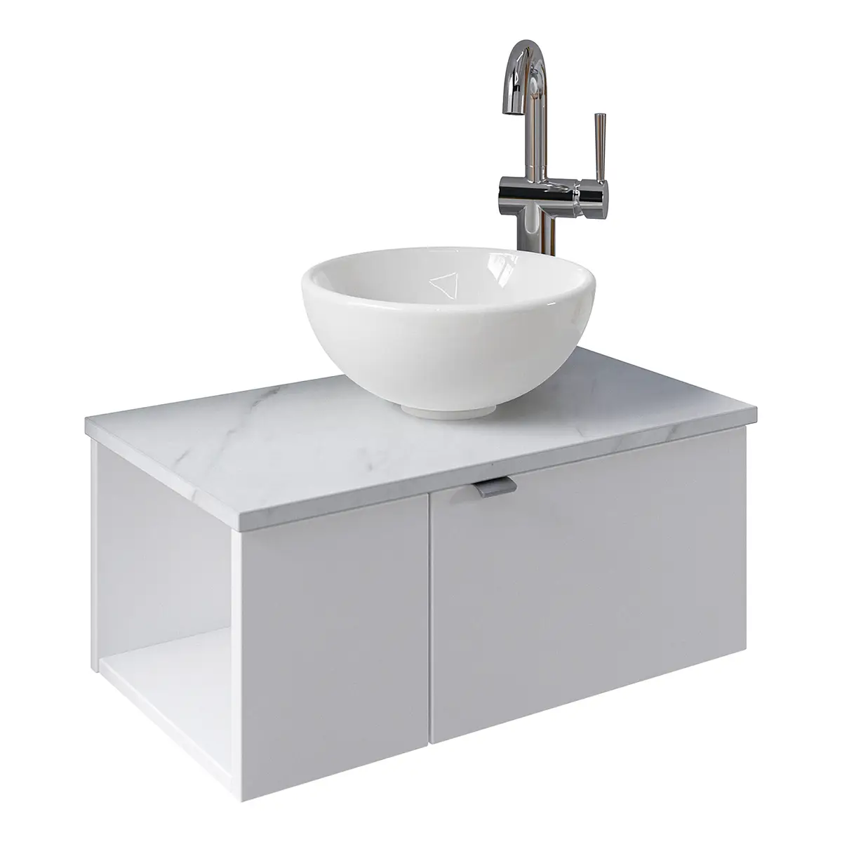 Waschtisch-Set 6915 Typ H | Weiß