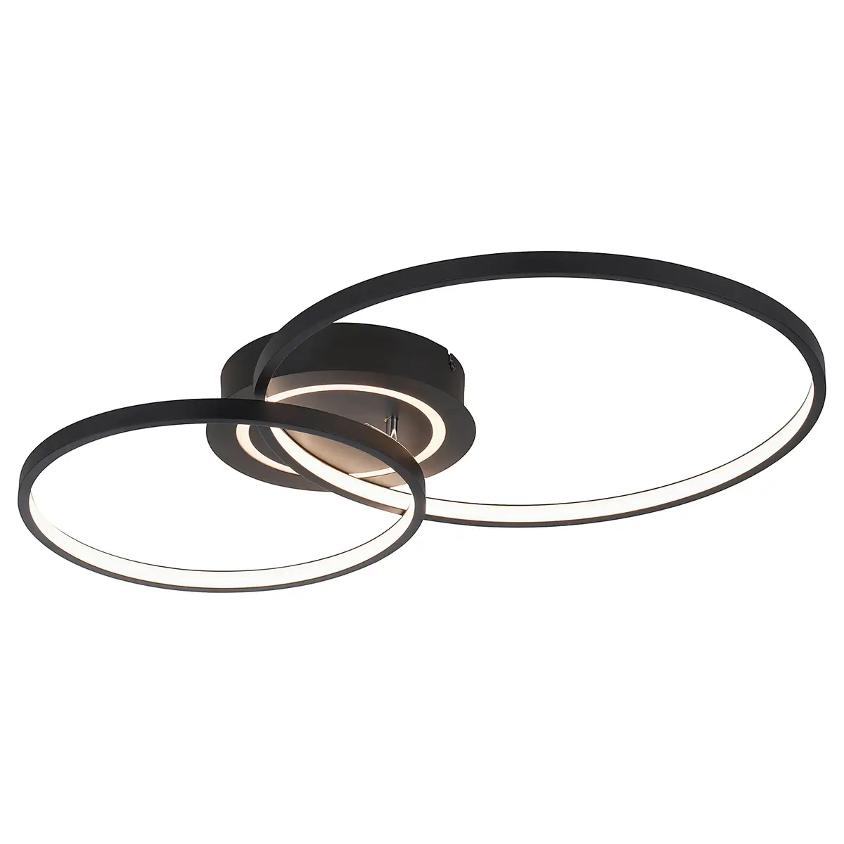 LED-Deckenleuchte Asmina | Schwarz
