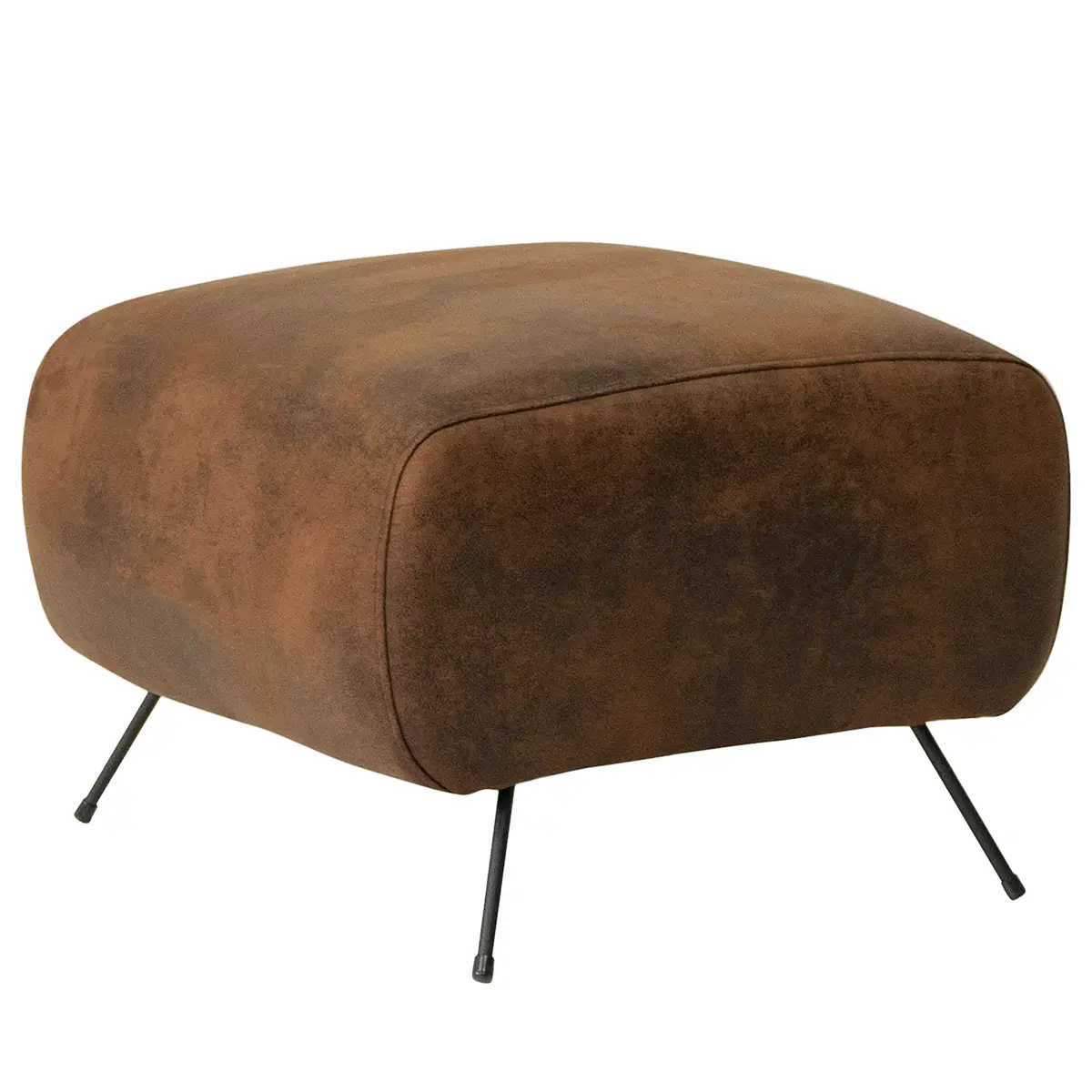 Polsterhocker Vains | Braun