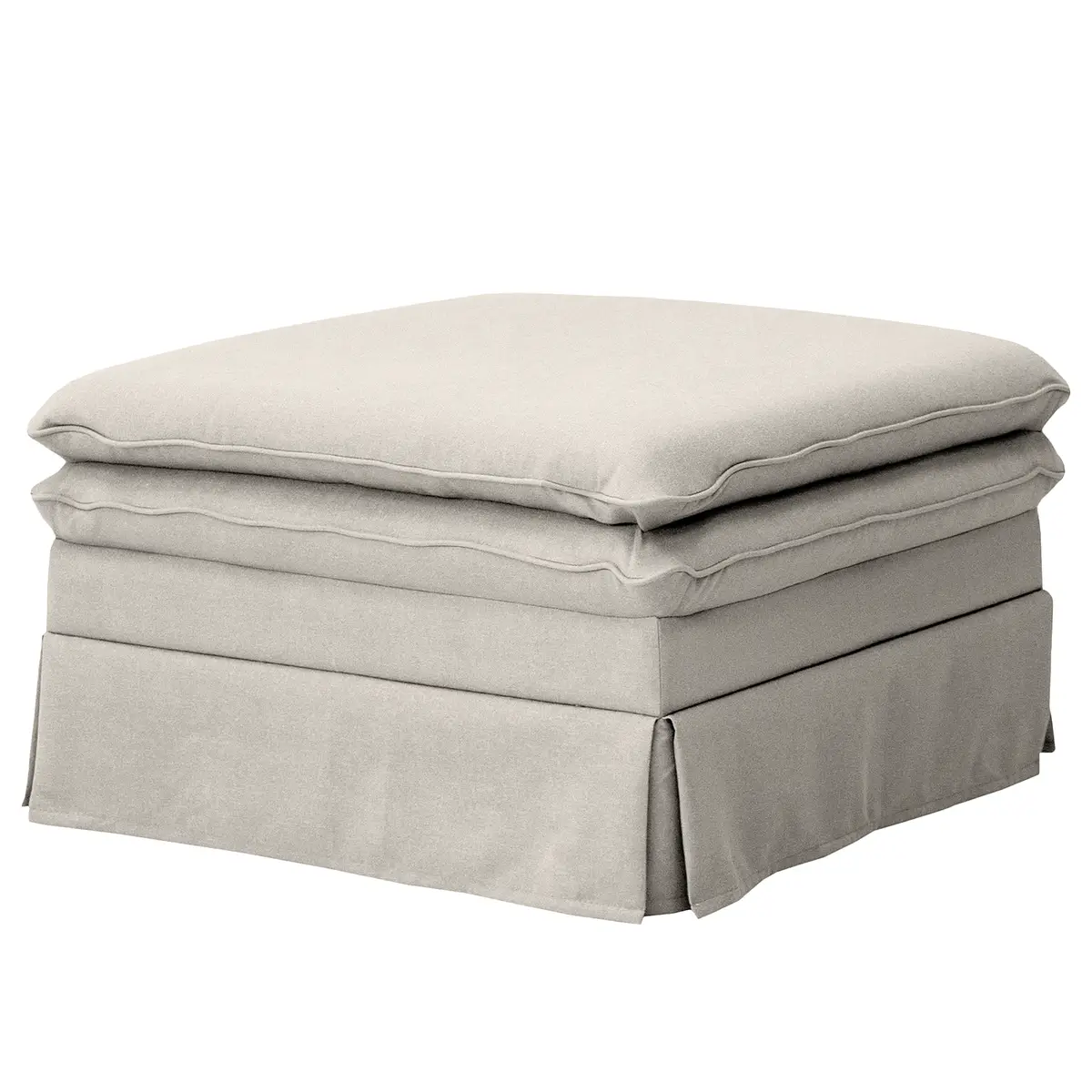 Polsterhocker Dailman | Grau