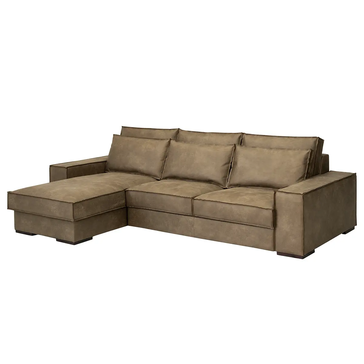 Ecksofa Gurabo | Braun