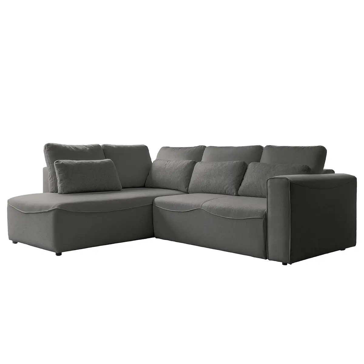 Ecksofa Ireu | Grau
