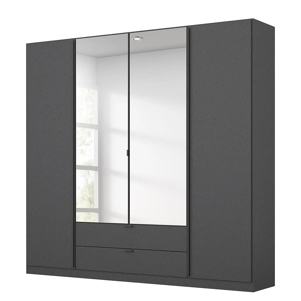 Drehtürenschrank Style Up | Grau