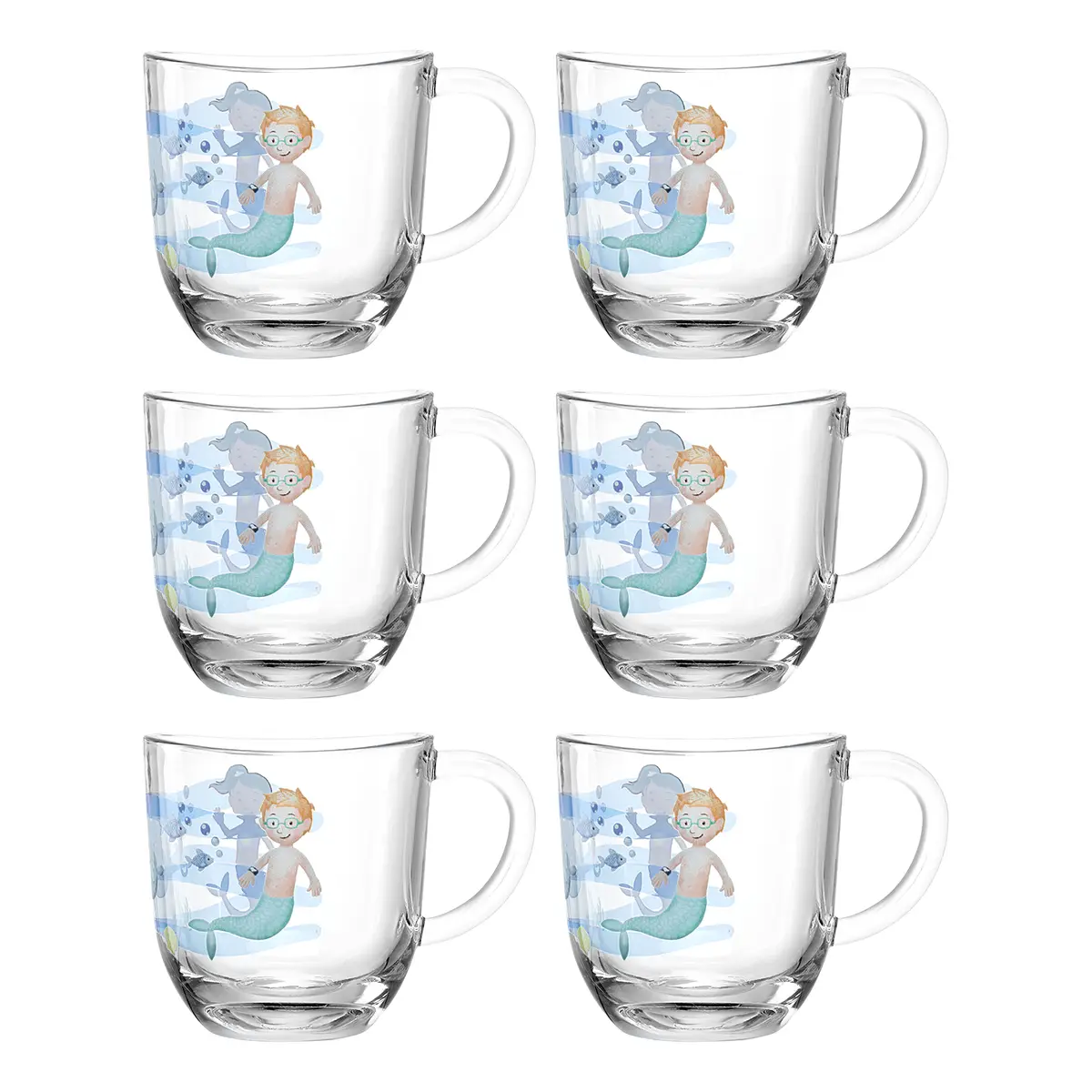 Tasse a 6er-Set | Mehrfarbig