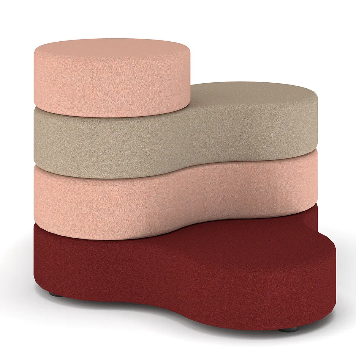 Bewegliches Sitzelement TAPA | Mehrfarbig