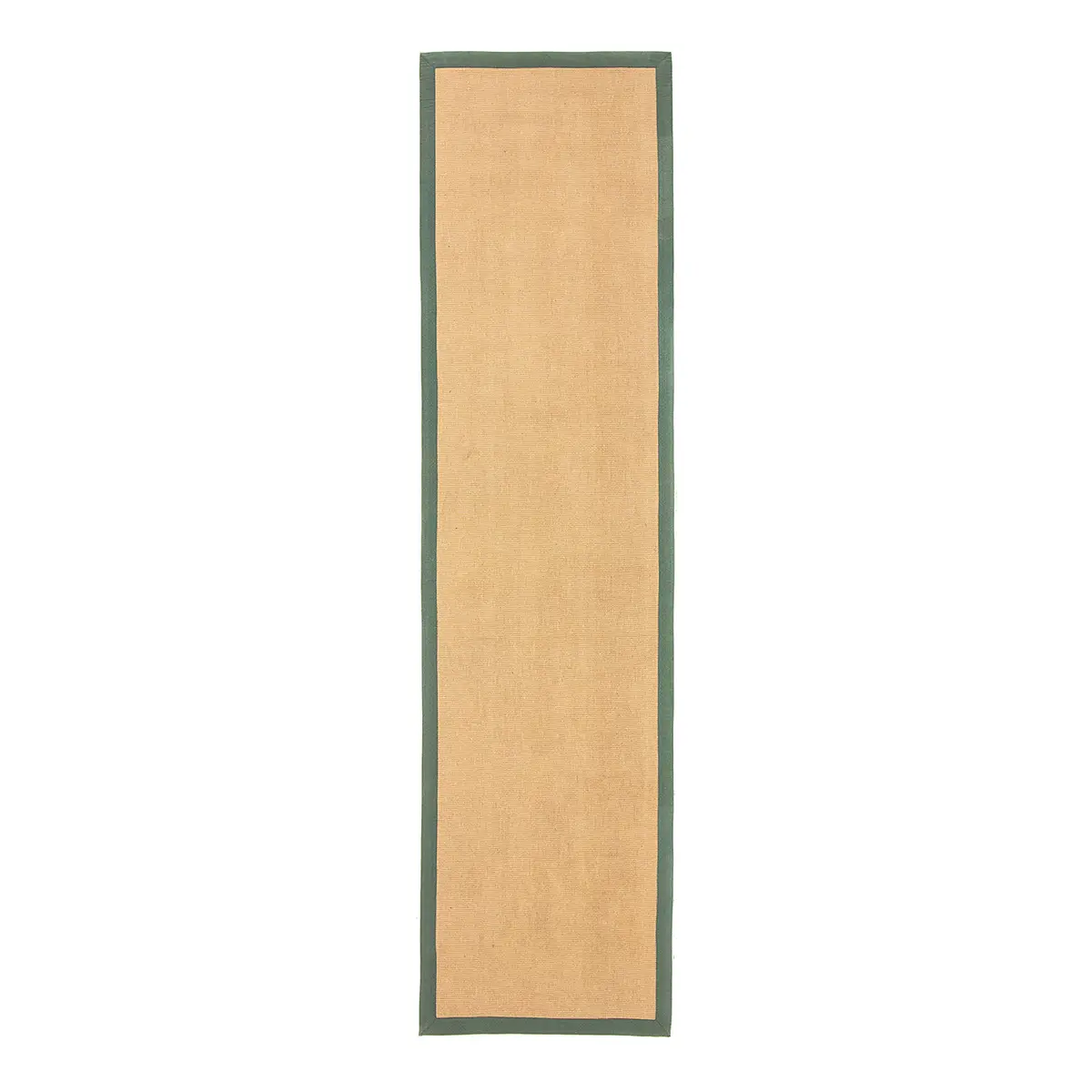 Juteläufer Bafor 70 x 240cm Grün/Grün | Grün