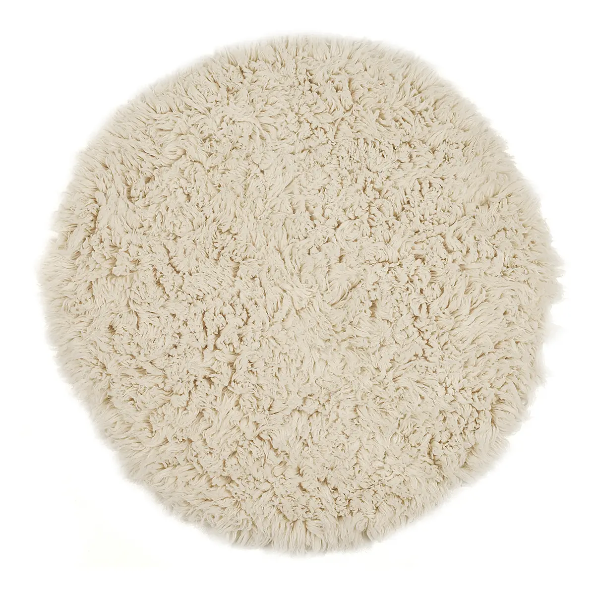 Wollteppich Flokos 2450 | Weiß
