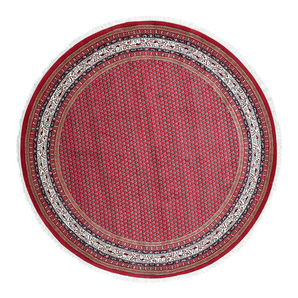 Wollteppich Chandi Mir | Rot