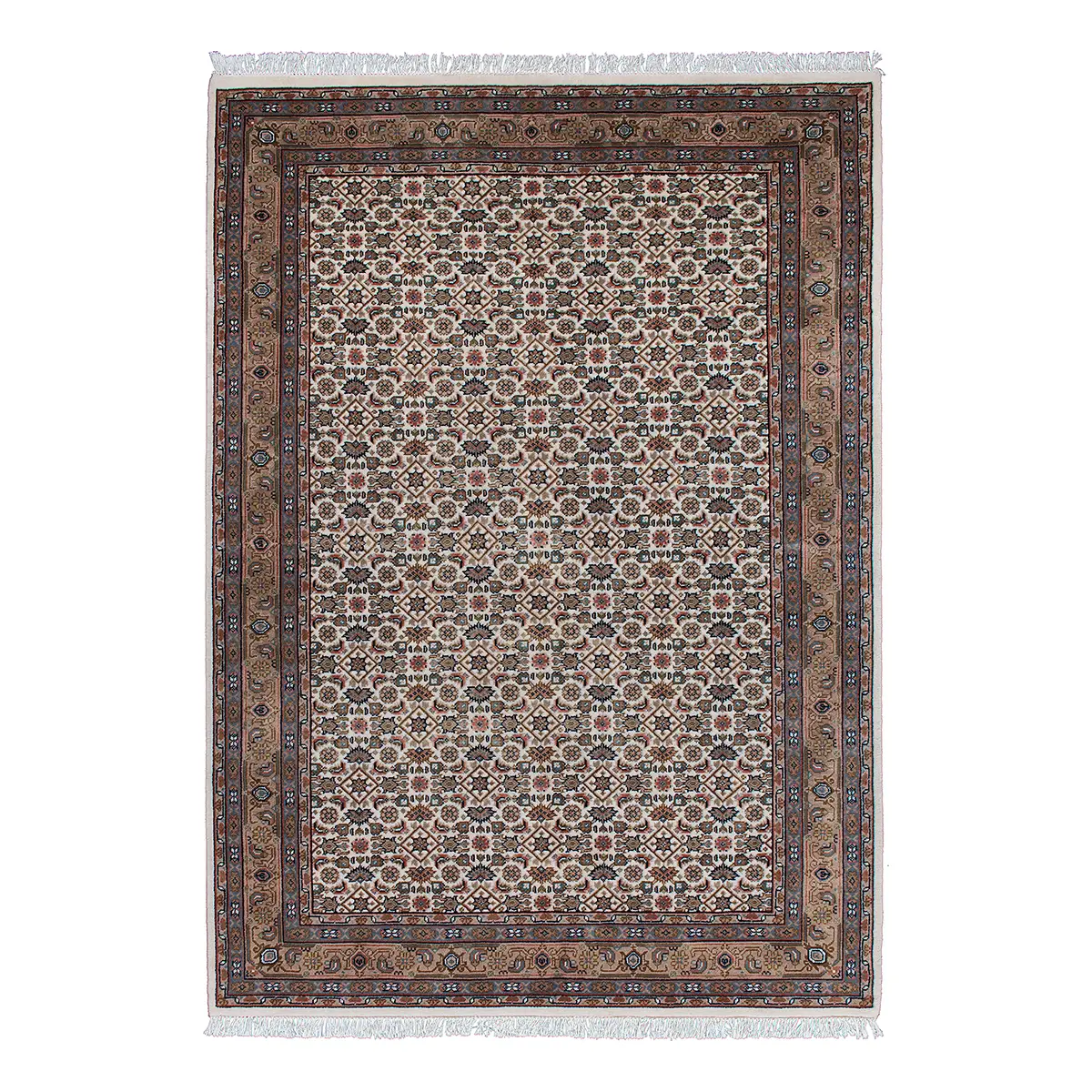 Wollteppich Benares Herati Beige/Creme 250 x 300cm | Beige