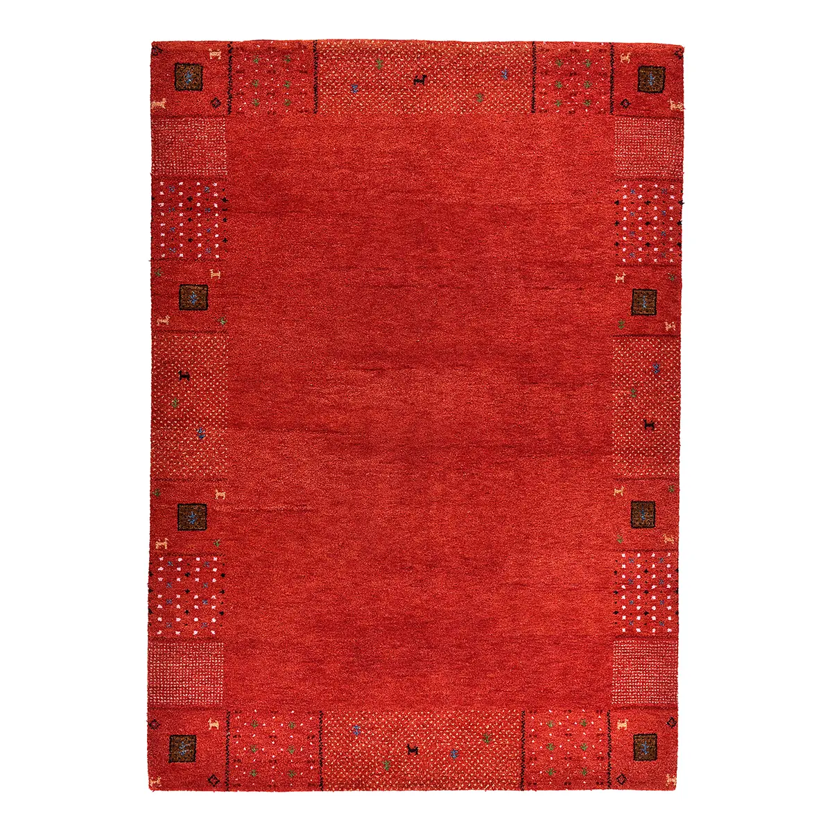 Wollteppich Denver | Rot