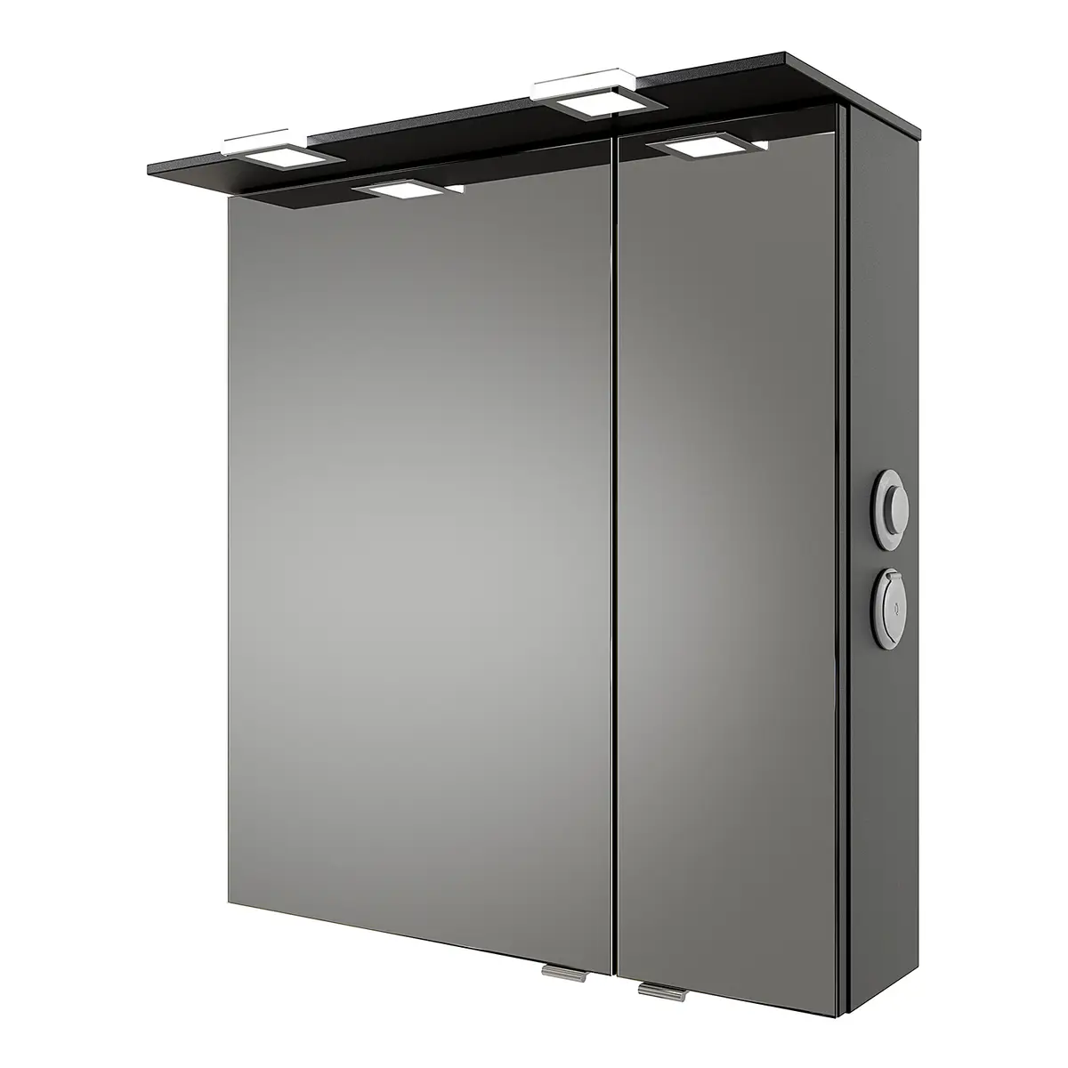 Spiegelschrank 6025 | Schwarz