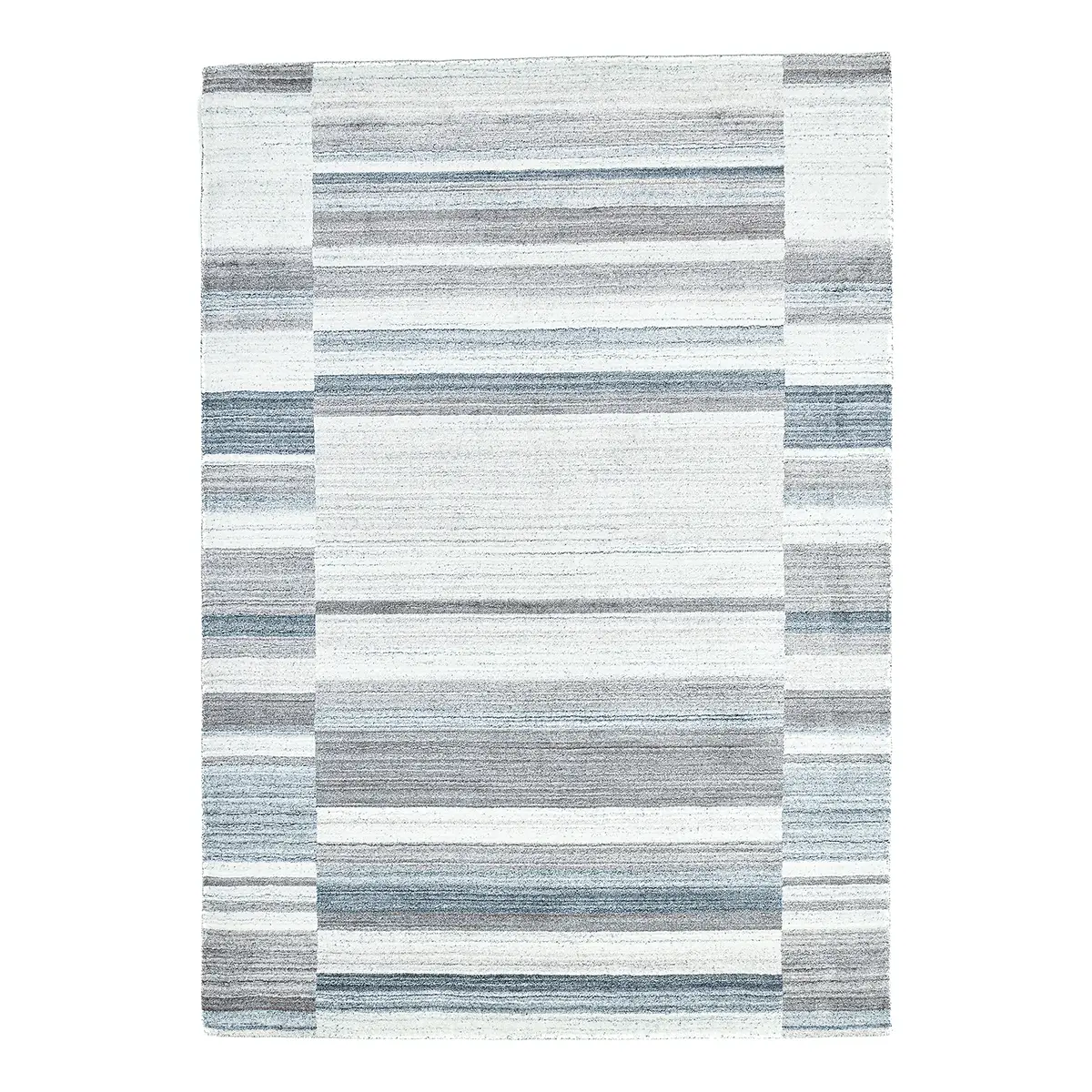 Kurzflorteppich Montana Luxury 973 Grau 200 x 300cm Seide