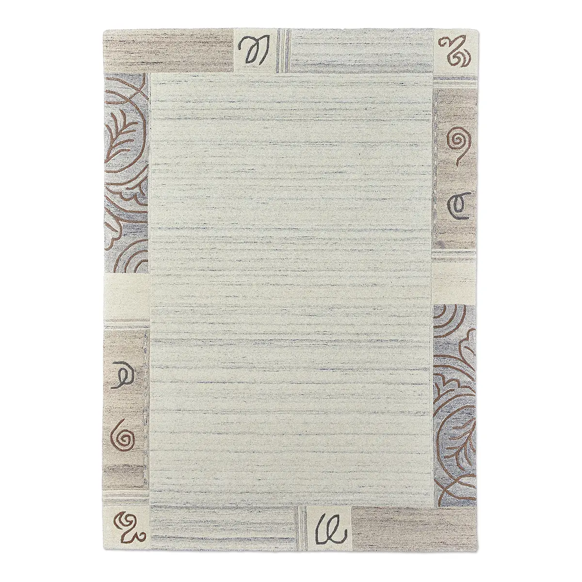 Wollteppich Royal Natur 1033 Grau | Grau