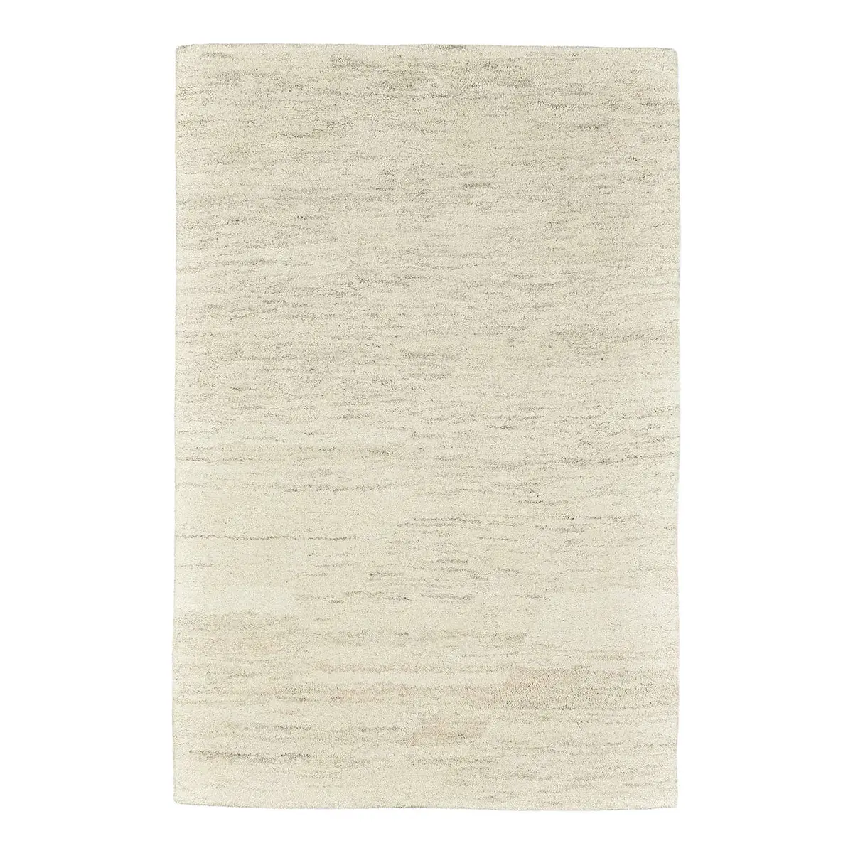 Wollteppich Taza Royal Uni Beige/Beige 200 x 300cm | Beige