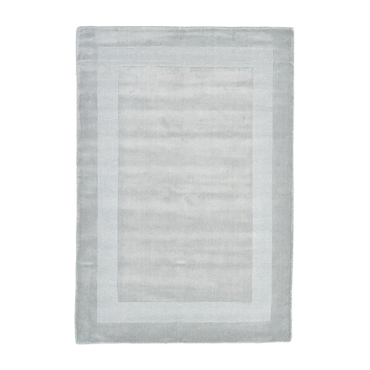 Wollteppich Usedom Grau/Grau 300 x 400cm Wolle | Grau