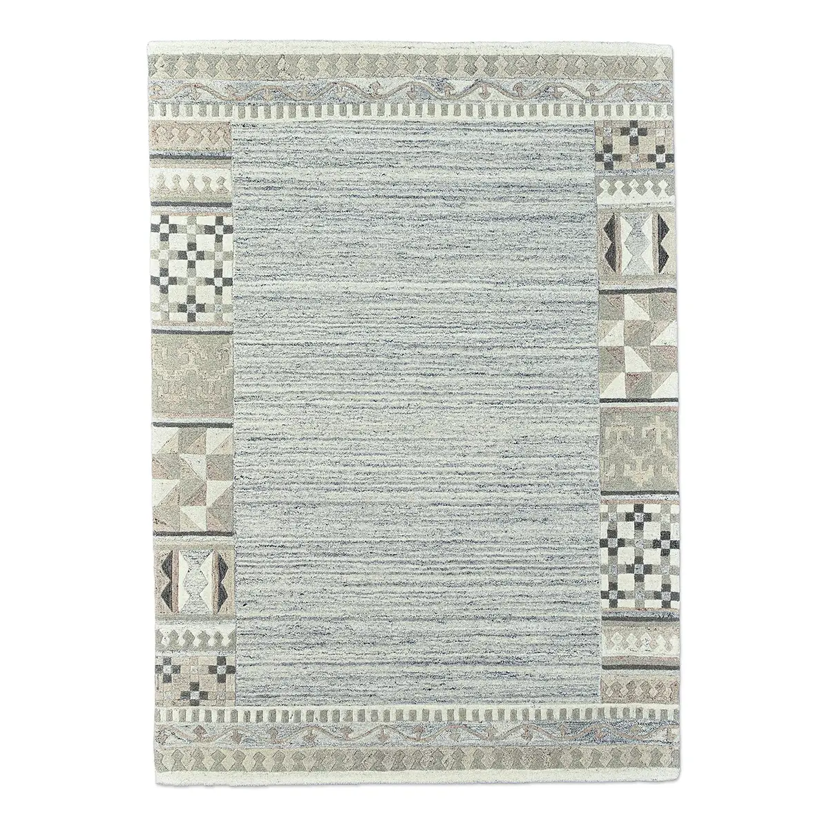 Wollteppich Royal Natur 6030 Grau/Grau 250 x 350cm | Grau
