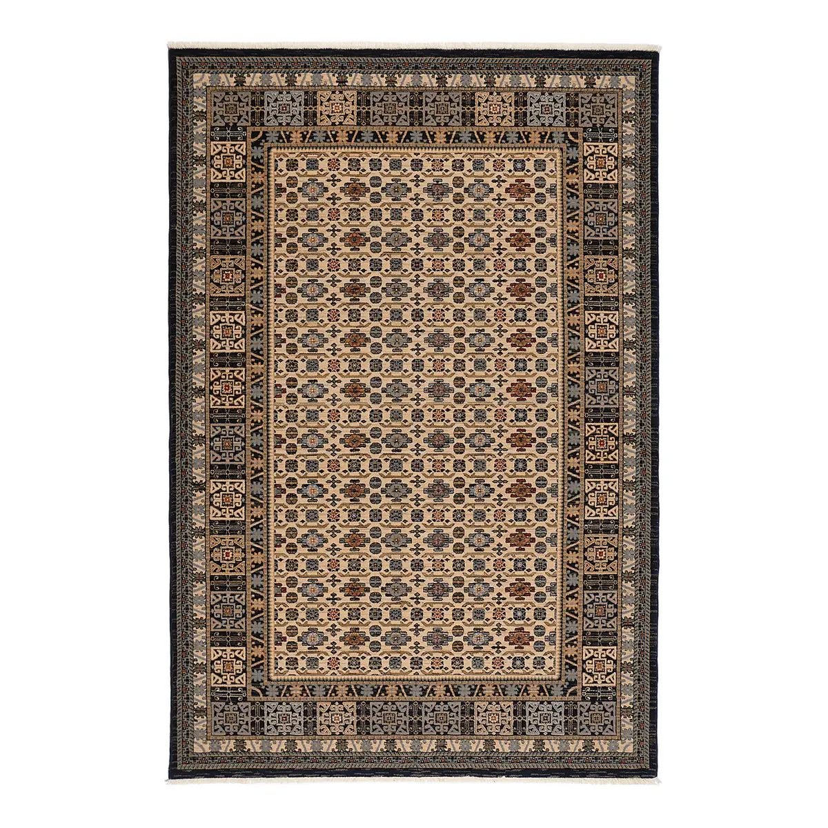 Wollteppich Saharna 6428 Multicolor | Mehrfarbig