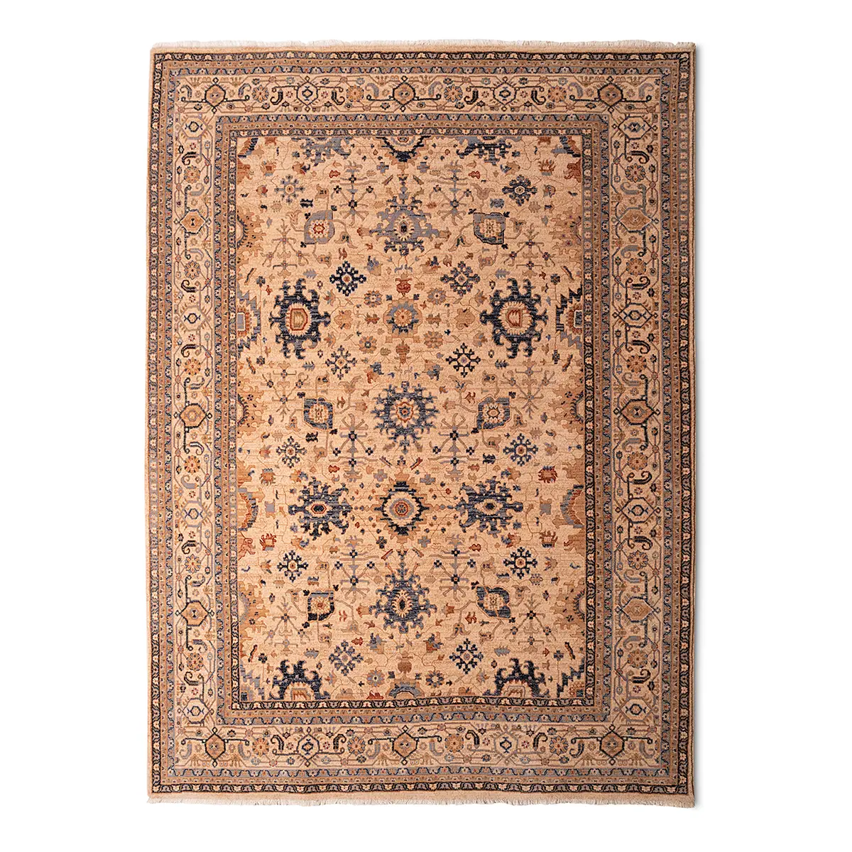 Wollteppich Saharna 7521 Beige | Beige