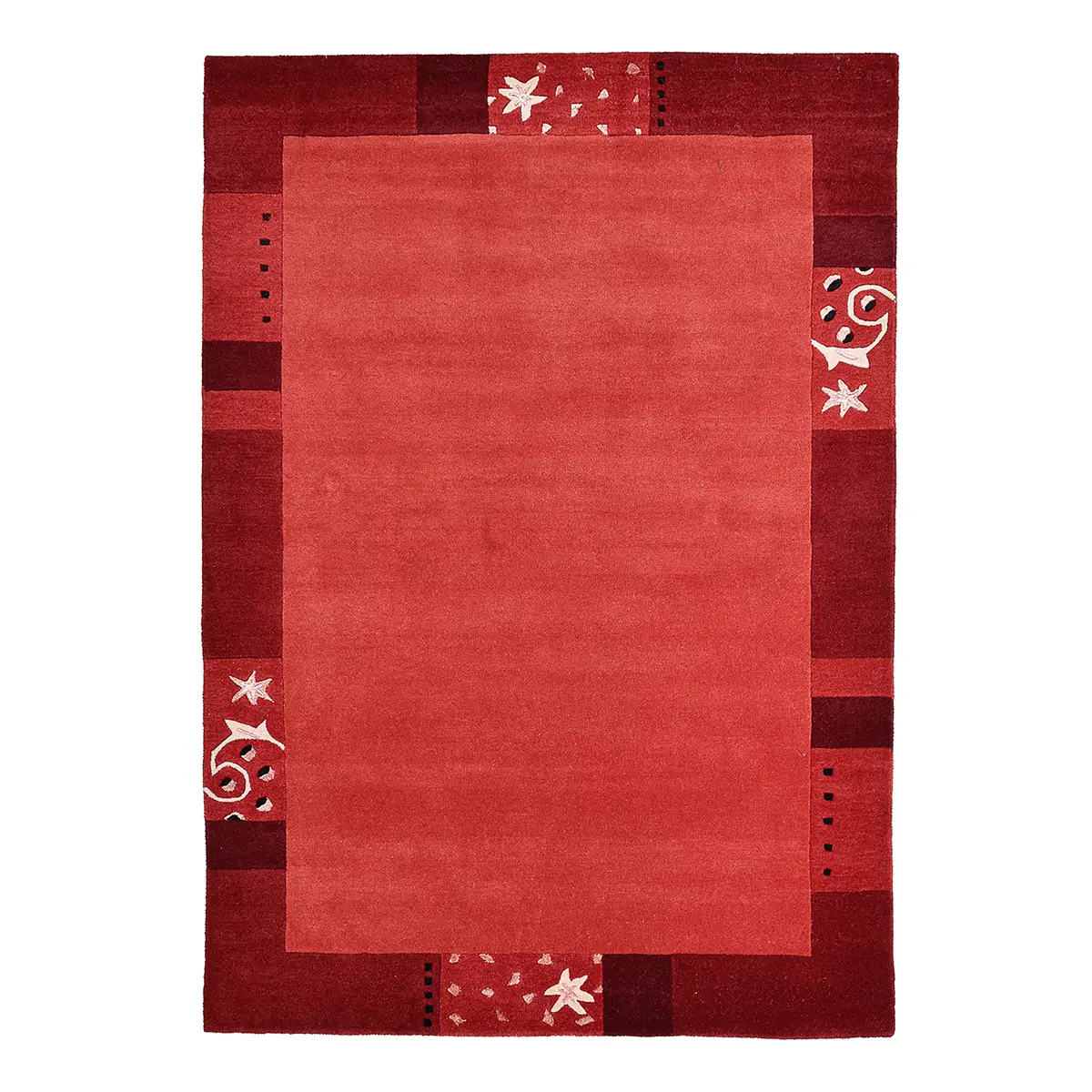 Wollteppich Royal Ganges | Rot