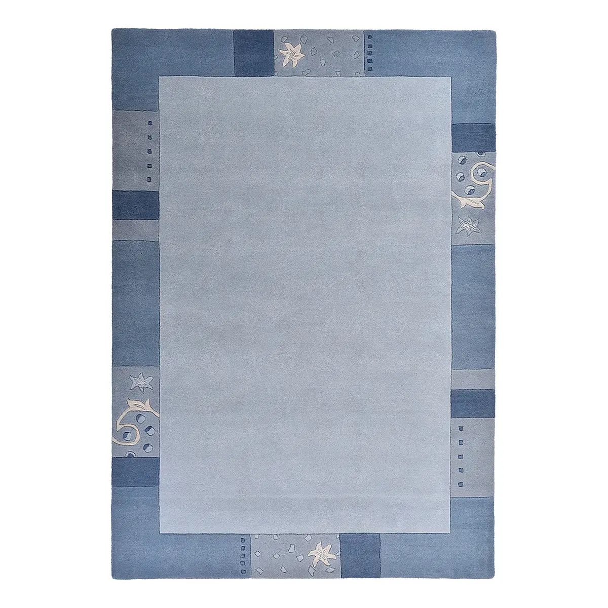 Wollteppich Royal Ganges | Blau