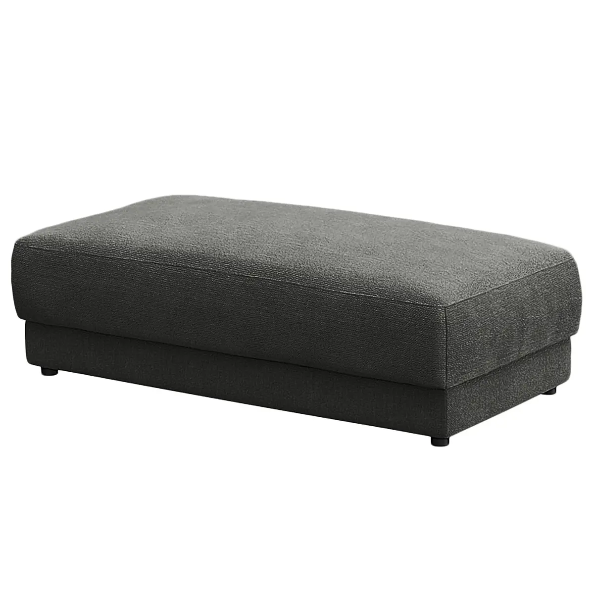 Polsterhocker Amila | Grau