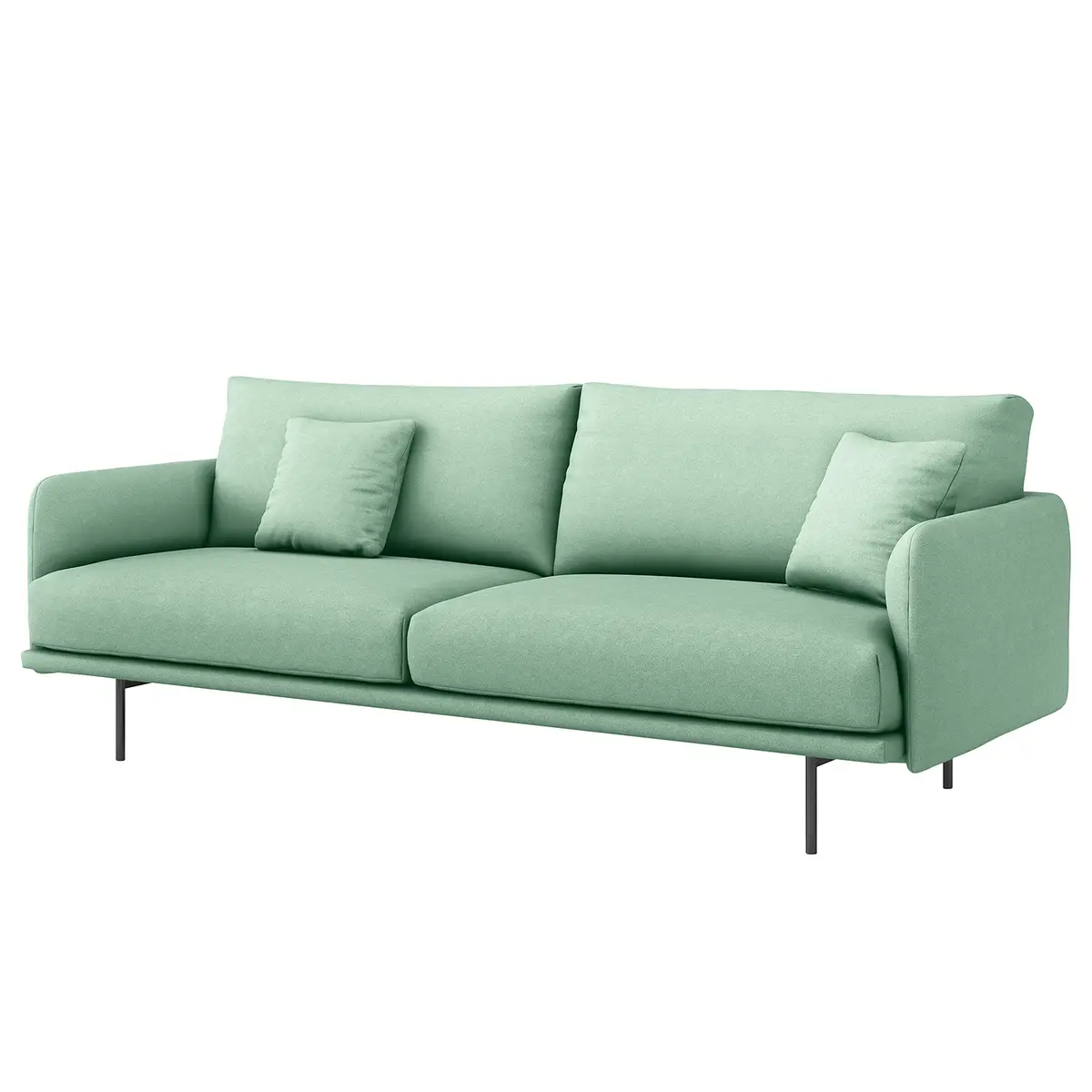3-Sitzer Sofa Billela | Grün
