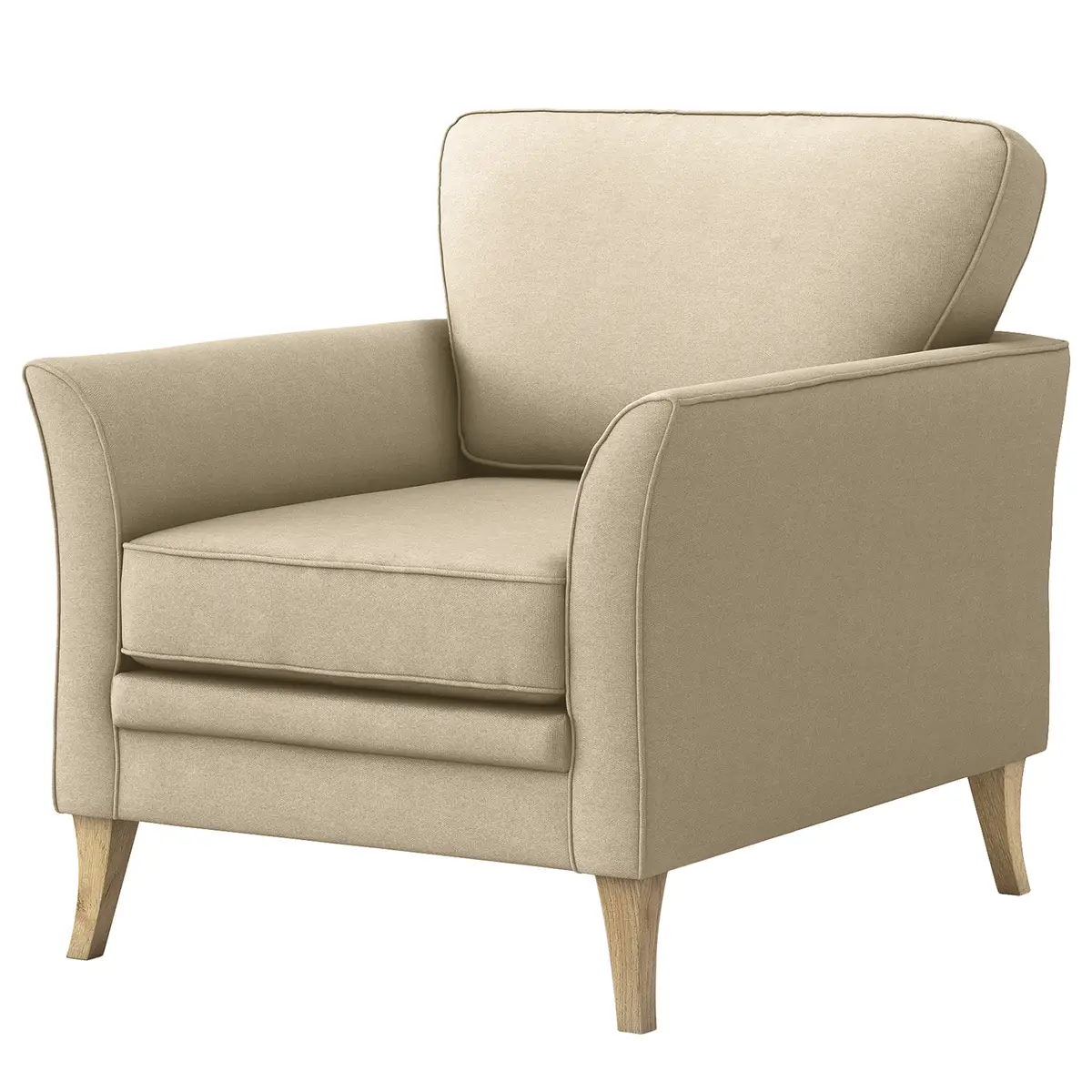 Sessel Estallo Beige Microfaser Sole | Beige