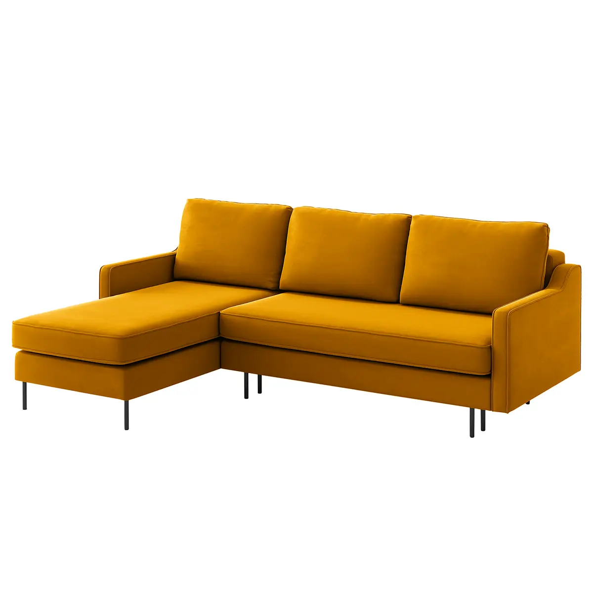 Ecksofa Brocheros | Gelb