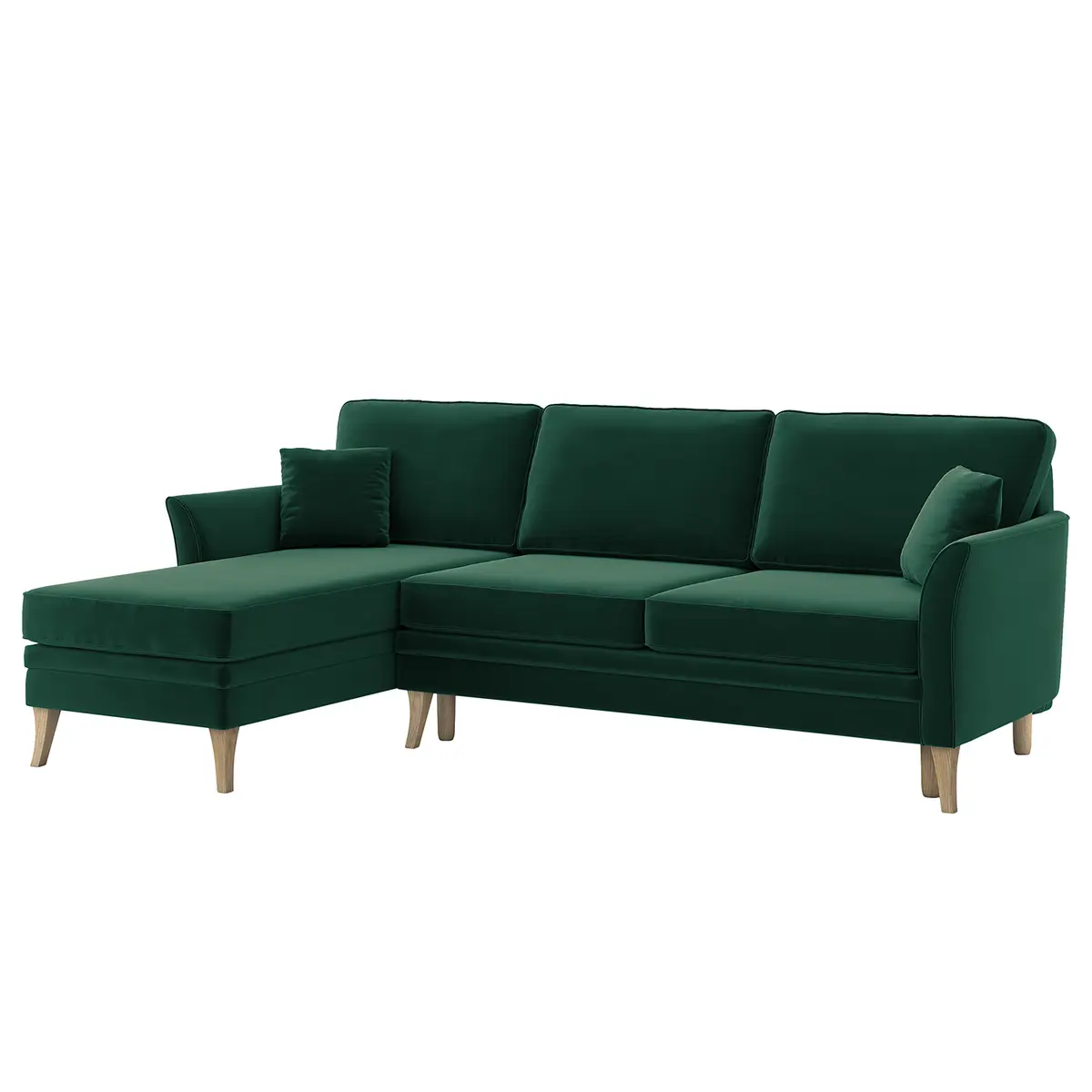 Ecksofa Estallo | Grün