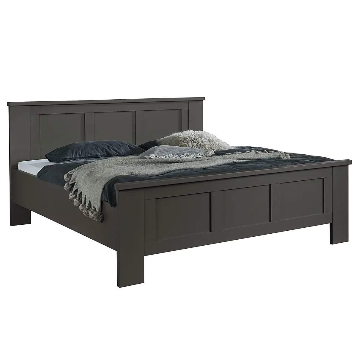 Bettgestell Marlow 180 x 190cm | Grau