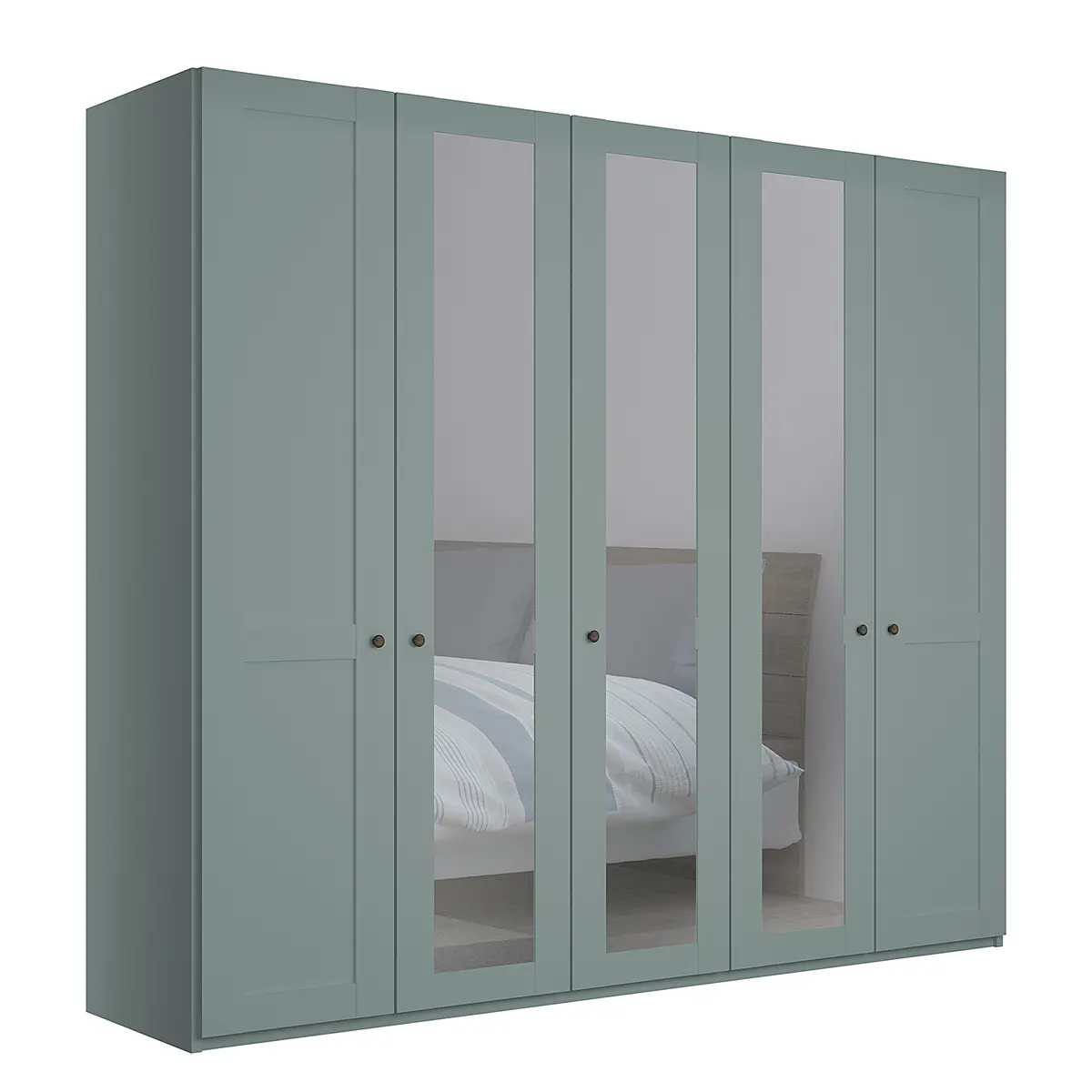 Drehtürenschrank Marlow | Grün