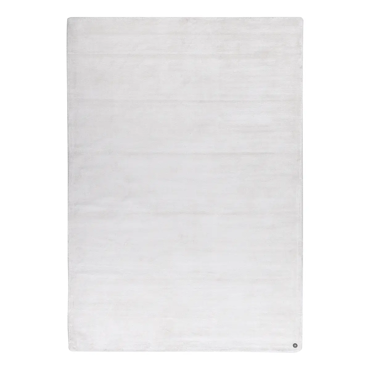 Kurzflorteppich Weiß/Weiß 250 x 350cm Flachgewebe | Weiß