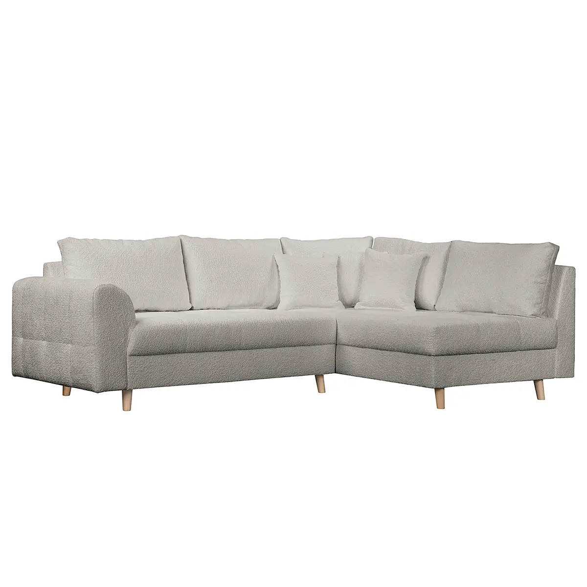 Ecksofa Meyford | Grau