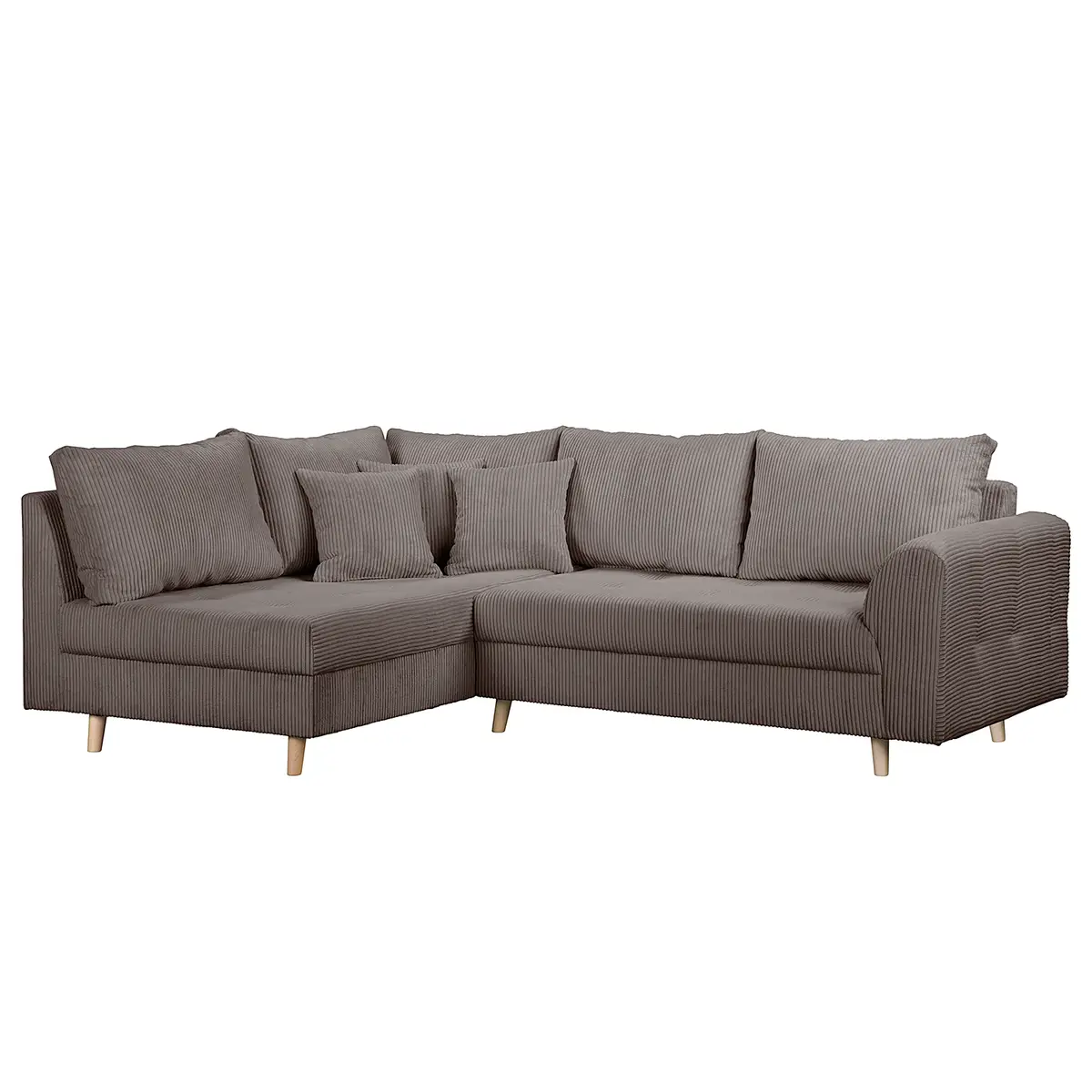 Ecksofa Meyford | Braun