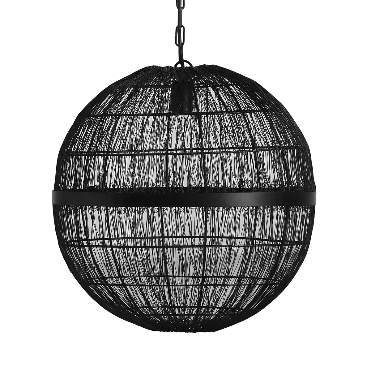 Pendelleuchte Hermi Typ G Ø 40cm Schwarz | Schwarz